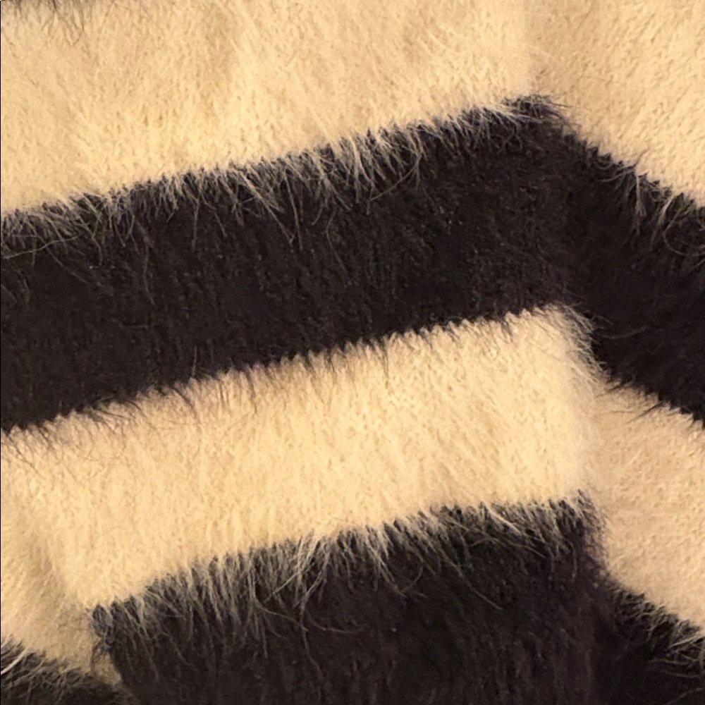 a new day Black and White Striped Sweater - Picture 3 of 5